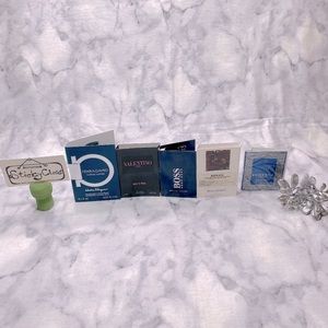 Lot of 5 Salvatore Ferragamo,Valentino,Hugo Boss,Maison Margiela,Versace-5pc-NEW